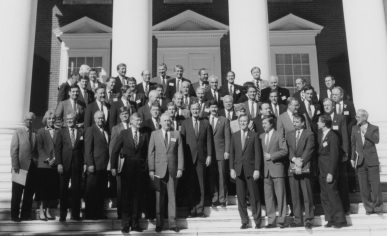 Charlottsvill Summit 1989 Bush