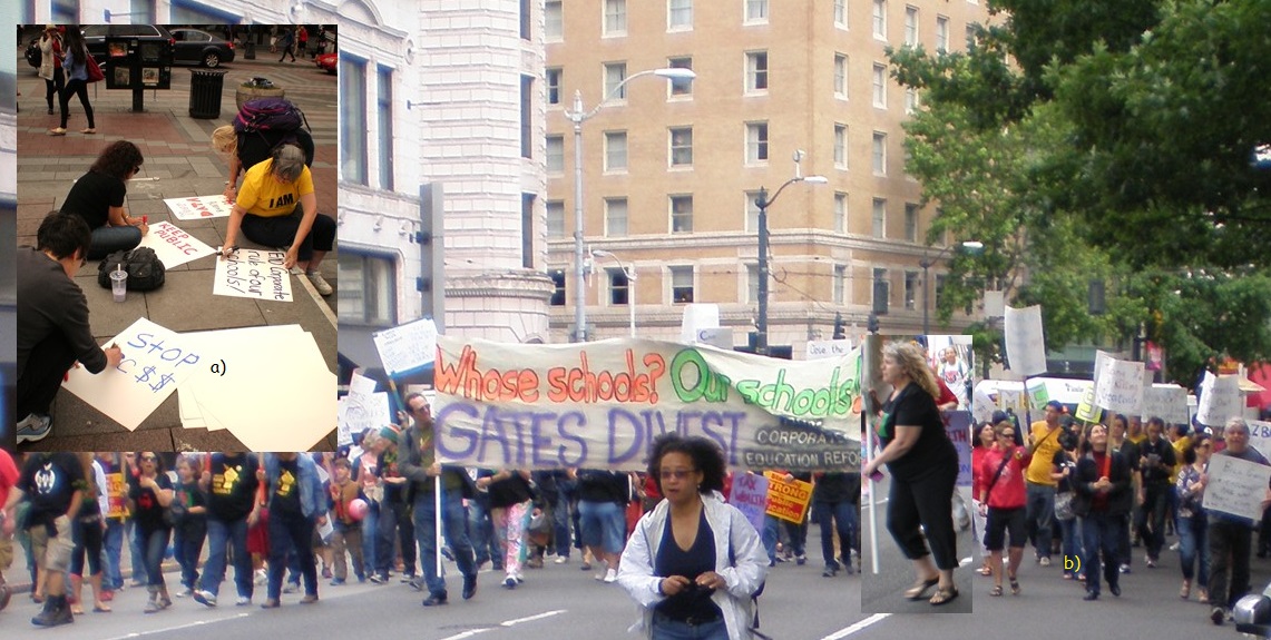Marching in Seattle 2014