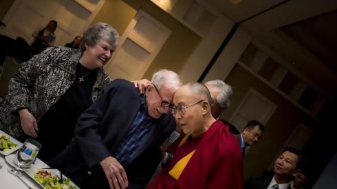 Munk and the Dalai Lama
