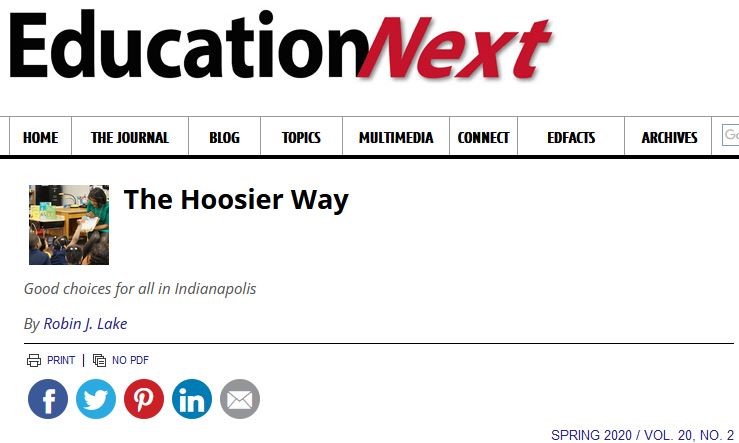 Education Next Cover